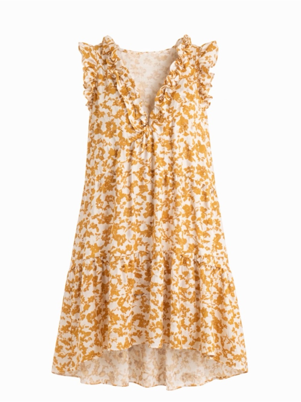 Floral Boho Tiered Dress β Size Small